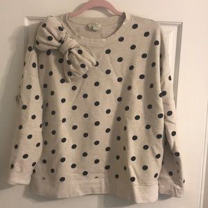 Kate Spade Polka dot pullover